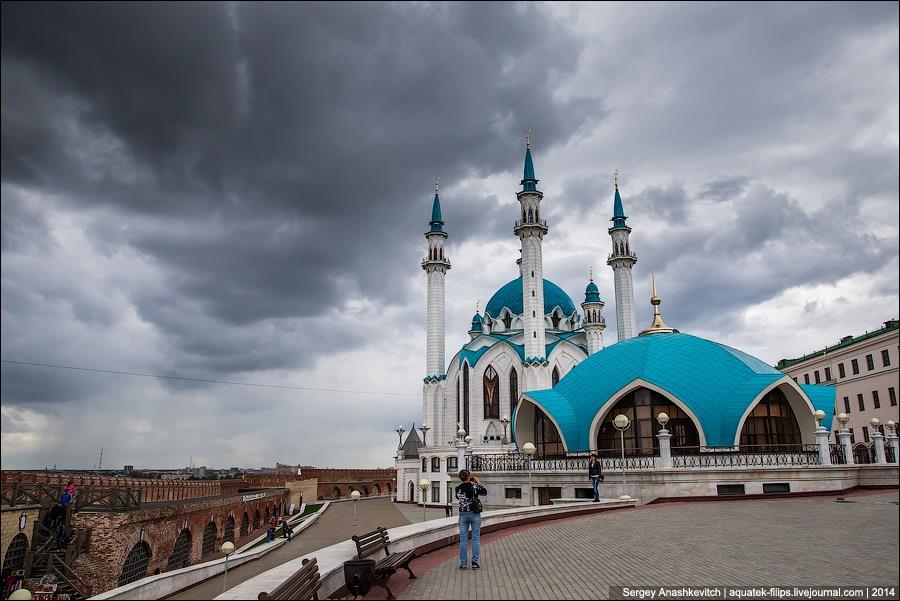 Masjid Qolsharif Adalah Yang Terbesar di Bandar Moscow