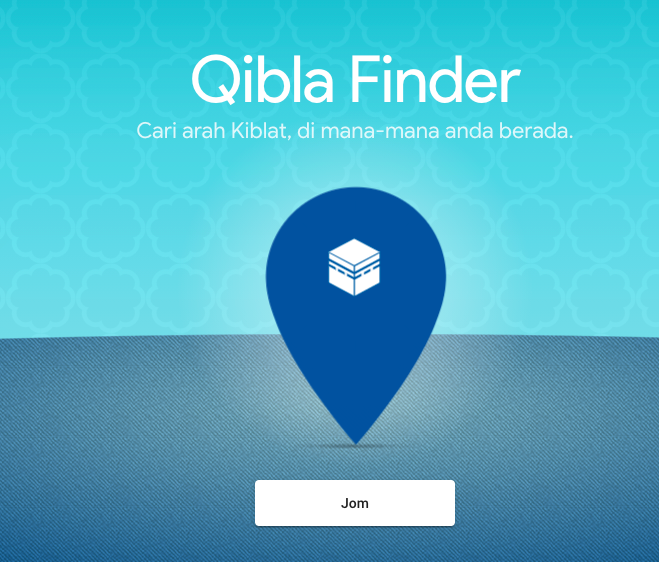 Cara Cari Kiblat Guna Qibla Finder, Tak Payah Download Aplikasi!